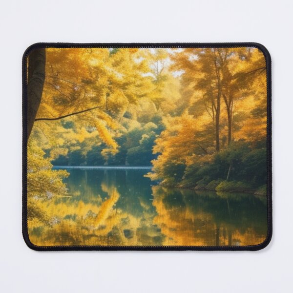 Item preview, Autumn Majesty - Big Tree in Fall | Captivating Beauty of Seasonal Transition designed and sold by OrangeMG.