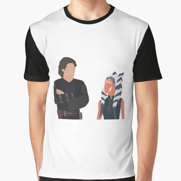Vista previa del artículo con la obra «Anakin _y_ Ahsoka», diseñado y vendido por Puipuanabraj.