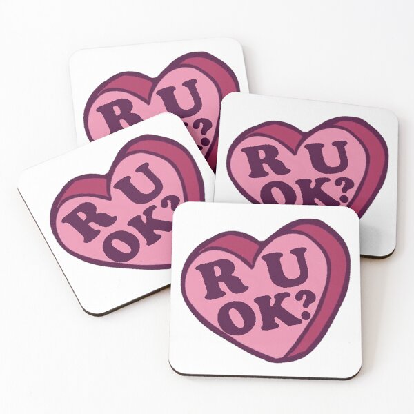 Item preview, R U Ok - HEART - You Okay designed and sold by maximinano100k.