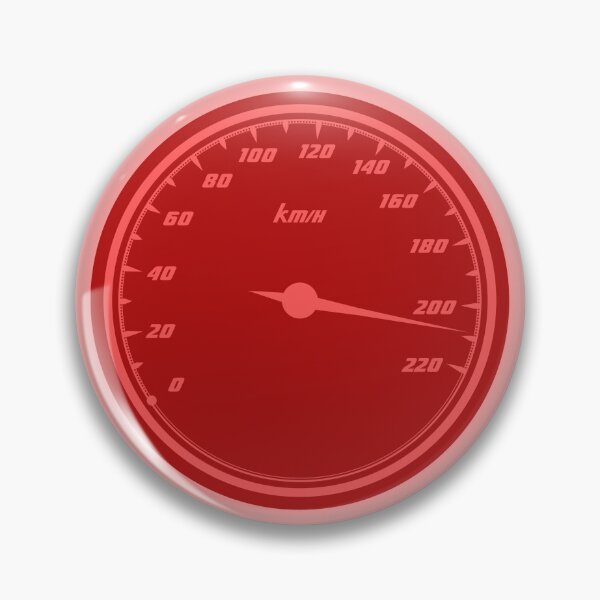Item preview, Aesthetic red car gauge designed and sold by openimae45.