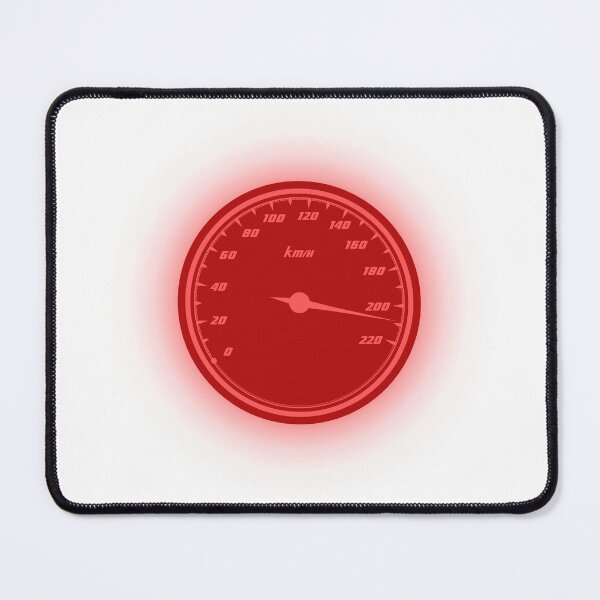 Item preview, Aesthetic red car gauge designed and sold by openimae45.