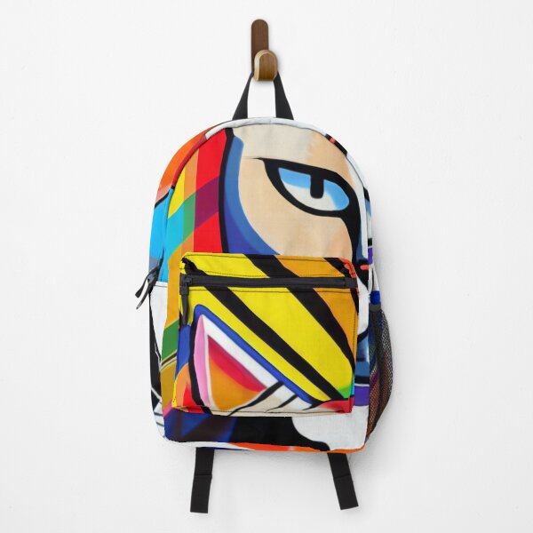 Item preview, Pop Art Cat Bright Colors and a White Kitty designed and sold by catsplaysports.