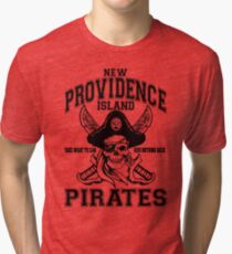 New Providence Island Pirates Tri-blend T-Shirt