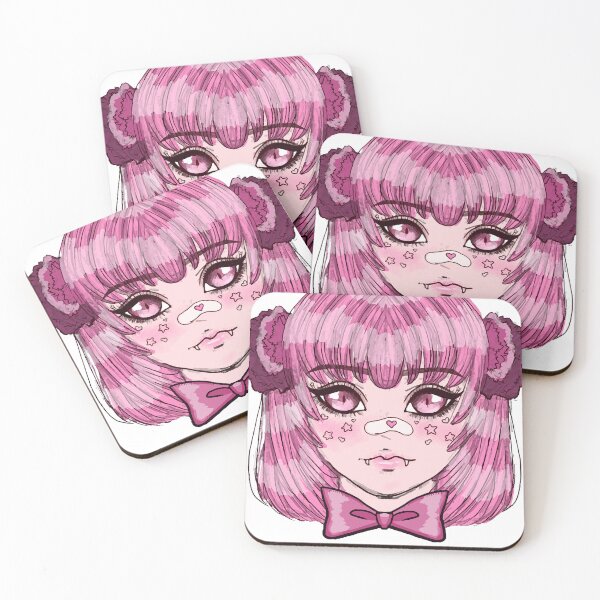 Item preview, Vampiro rosa kawaii designed and sold by lyntonjuilfs.