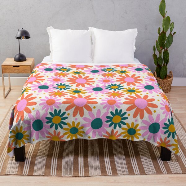 Item preview, Carol Brady Groovy Retro Flowers designed and sold by AlohaSadie.