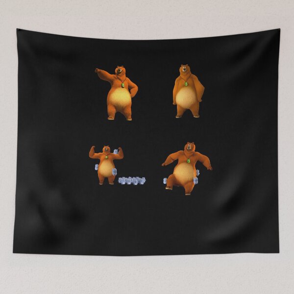 Item preview, Grizzy And Lemmings Pack characters designed and sold by hadley-gilbert.