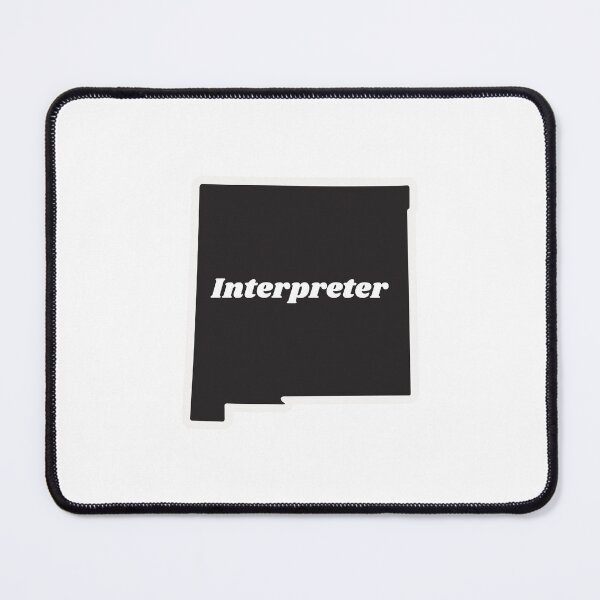 Item preview, Interpreter New Mexico Silouette Map designed and sold by Neeshki.