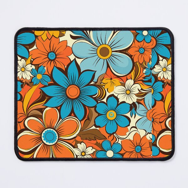 Item preview, Psychedelic Flowers, Groovy Hippie Pattern - Floral Pattern designed and sold by Just-Flowers.