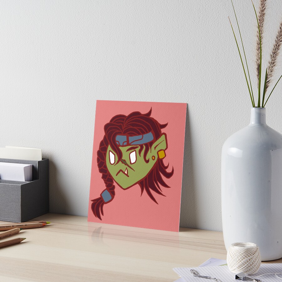 Item preview, Art Board Print designed and sold by Ralvik.