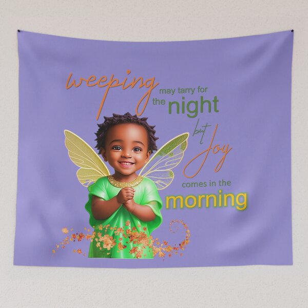 Item preview, Baby Sparkly Faery with Wings Bible Verse Inspirational Quote designed and sold by gyrate.