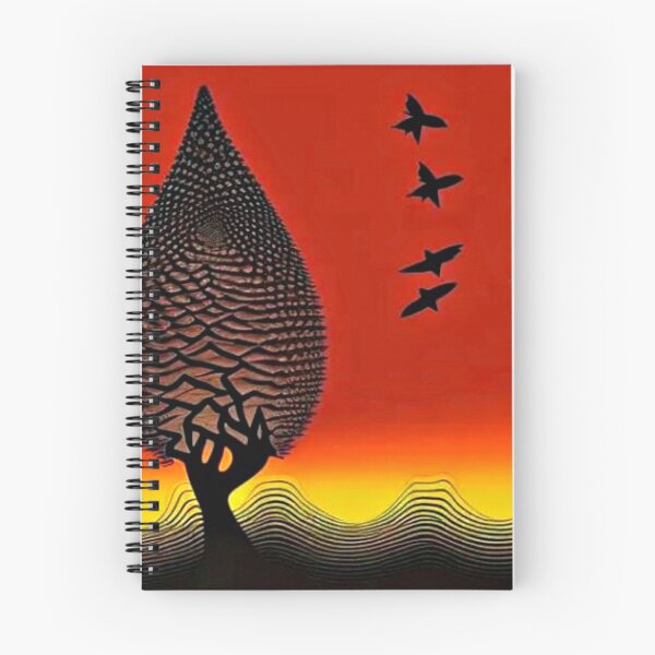 Item preview, Birds Tree and Sunrise designed and sold by George Hutton Hunter.