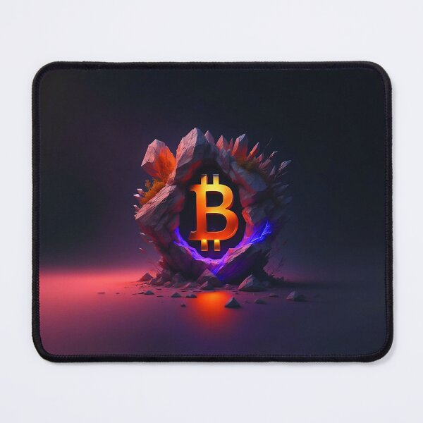 Artikelvorschau, Bitcoin (BTC) Stein entworfen und verkauft von Maxmoud93.