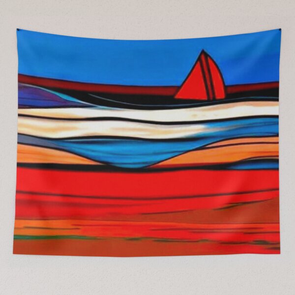 Item preview, Boat at sea designed and sold by George Hutton Hunter.