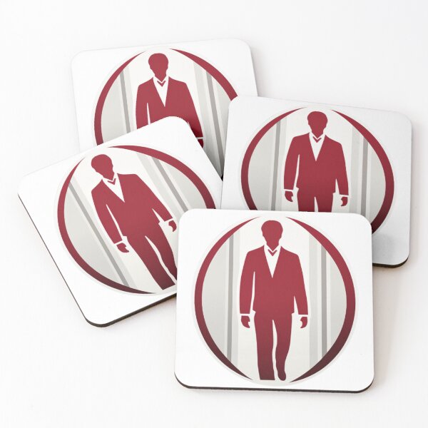 Item preview, Sticker for Men Restroom designed and sold by StudioRedKoala.