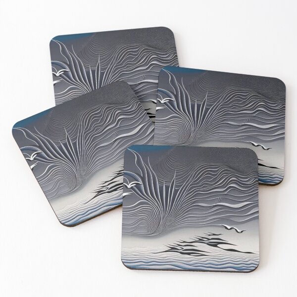 Item preview, Migrating Cranes designed and sold by George Hutton Hunter.