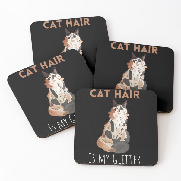 Item preview, Cat Hair is my Glitter - Calico Maine Coon Cat   designed and sold by FelineEmporium.