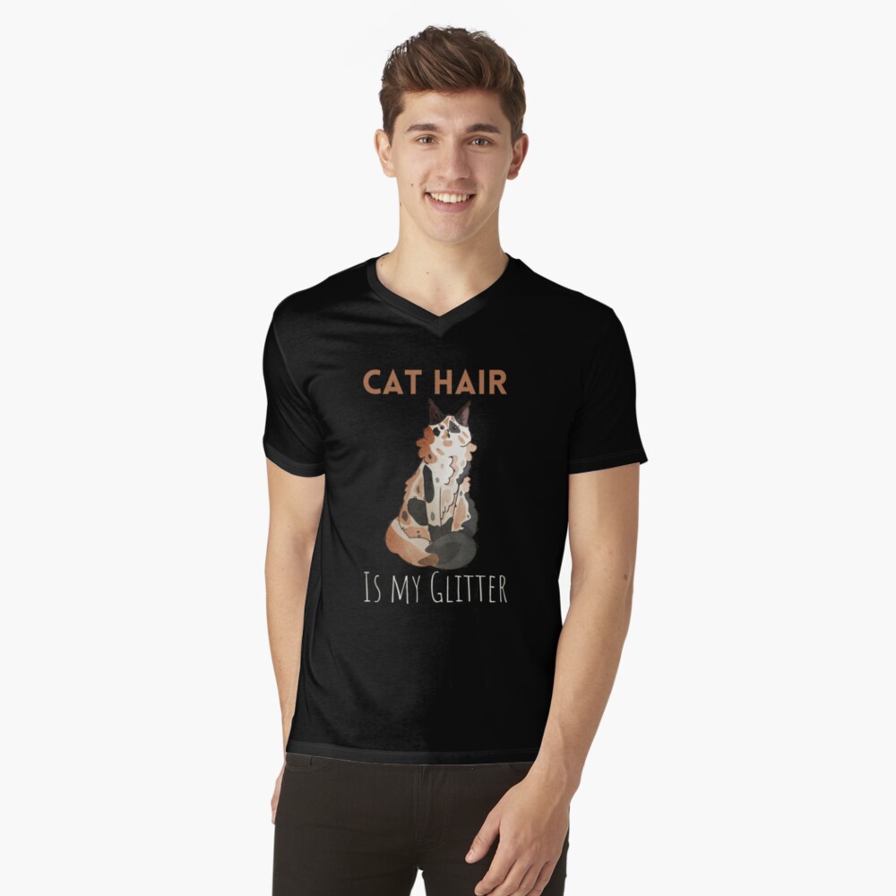 Item preview, V-Neck T-Shirt designed and sold by FelineEmporium.