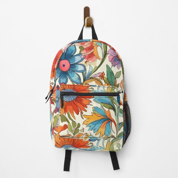 Item preview, Watercolor Psychedelic Flowers - Floral Pattern designed and sold by Just-Flowers.