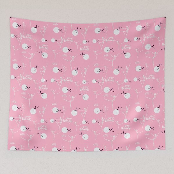 Item preview, Pink Dancing Skeletons designed and sold by creativemintart.