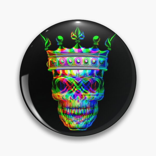 Item preview, Retro King of the Skulls designed and sold by FoleleDesigns.