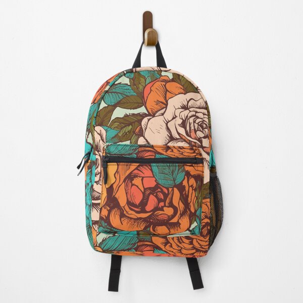 Item preview, Retro Psychedelic Roses - Watercolor Floral Pattern designed and sold by Just-Flowers.