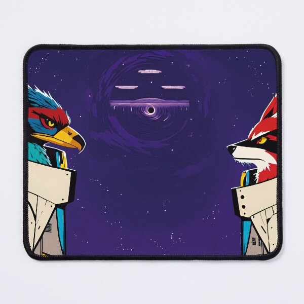 Item preview, Space Animals Face-off designed and sold by nachoverdon.