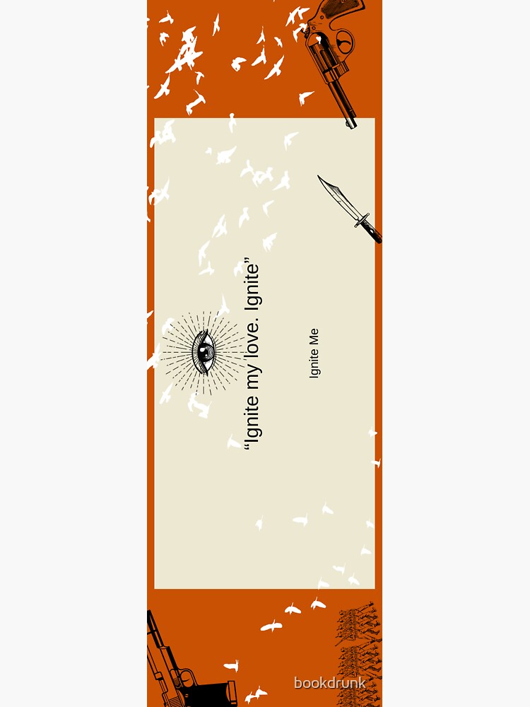 Penguin Inspired SHATTER ME BOOKMARK Sticker for Sale by bookdrunk
