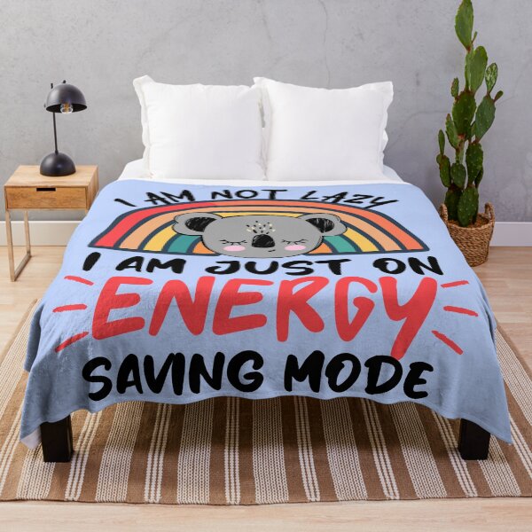 Item preview, Not lazy i am on energy saving mode designed and sold by tinytwist.