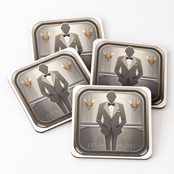 Item preview, Sticker for Men Restroom designed and sold by StudioRedKoala.