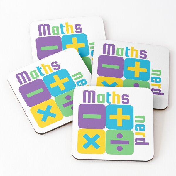 Item preview, Maths Nerd Bright designed and sold by PollycatArt.
