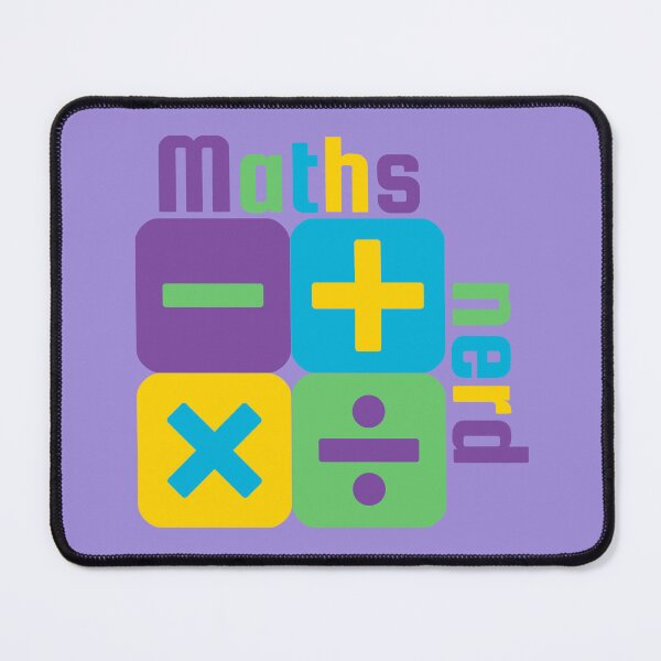 Item preview, Maths Nerd Bright designed and sold by PollycatArt.