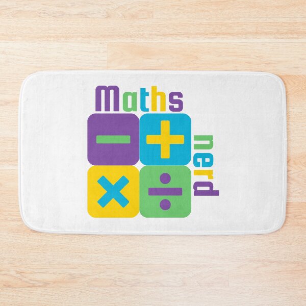 Item preview, Maths Nerd Bright designed and sold by PollycatArt.