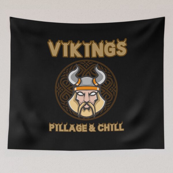 Item preview, Vikings - pillage and chill designed and sold by CleanDecor.