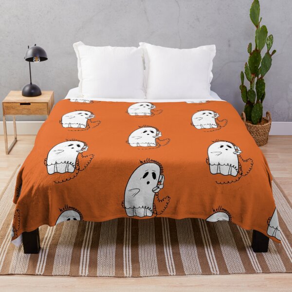 Item preview, Phone Anxiety Ghost - Halloween - Hello? designed and sold by gaslight-n.