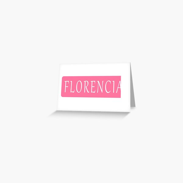 Florence Name - Bolso de mano personalizado para mujer, diseño de arcoíris