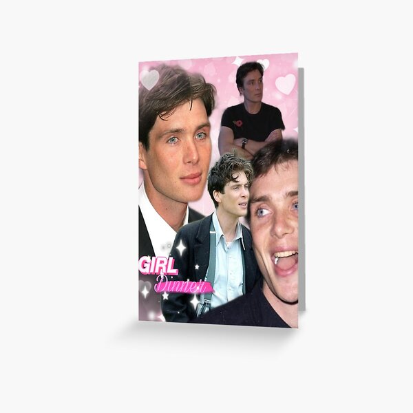 Vista previa del artículo con la obra «Cena de chicas de Cillian Murphy», diseñado y vendido por pianofortebunny.