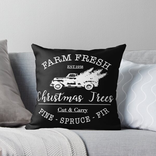 Item preview, Farm fresh Christmas trees cut and carry pine spruce fir , Christmas design  designed and sold by Inktown.
