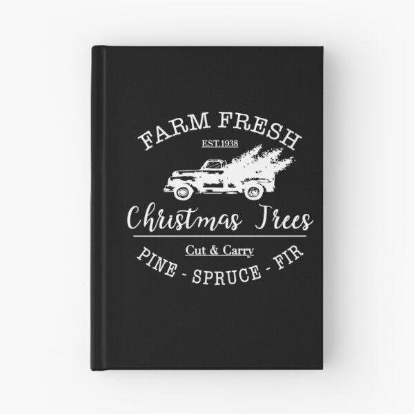 Item preview, Farm fresh Christmas trees cut and carry pine spruce fir , Christmas design  designed and sold by Inktown.