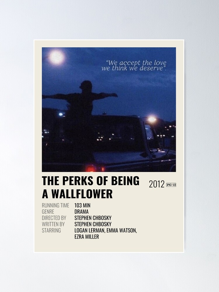 The perks of being a wallflower Poster by byLyric