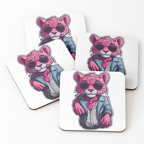 Item preview, pink panther funny sticker  designed and sold by denakh.