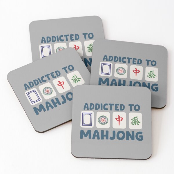 Item preview, Addicted to Mahjong designed and sold by BahayProduction.