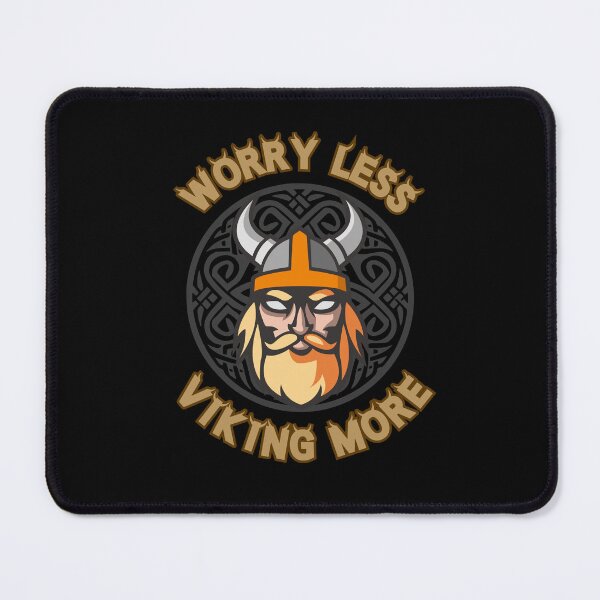 Item preview, Worry less, Viking more designed and sold by CleanDecor.