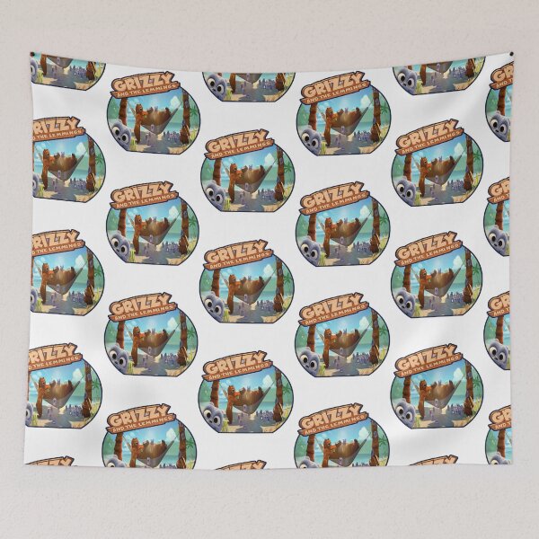 Item preview, Grizzy and the lemmings sidesea designed and sold by railynn-brodie.