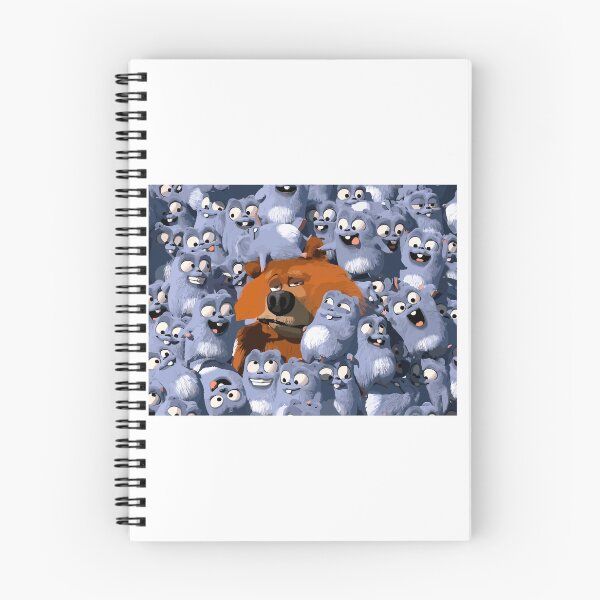 Item preview, happy Grizzy and Lemmings cartoon  designed and sold by railynn-brodie.