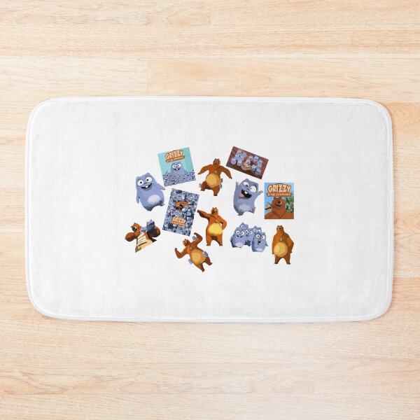 Item preview, happy Grizzy and Lemmings cartoon  designed and sold by railynn-brodie.