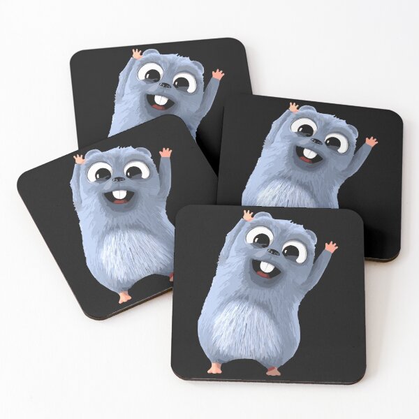 Item preview, happy Grizzy and Lemmings cartoon  designed and sold by railynn-brodie.