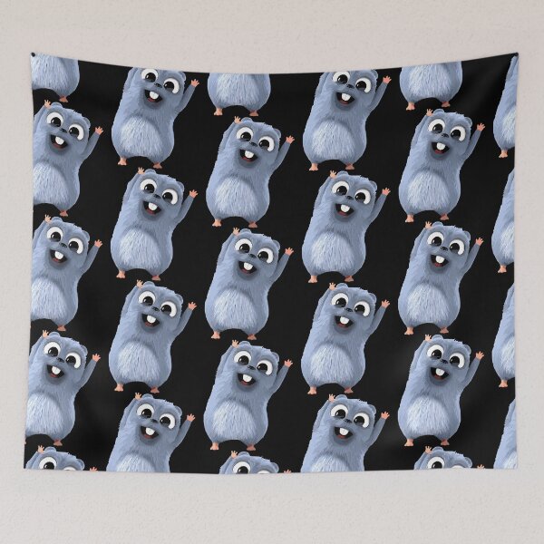 Item preview, happy Grizzy and Lemmings cartoon  designed and sold by railynn-brodie.