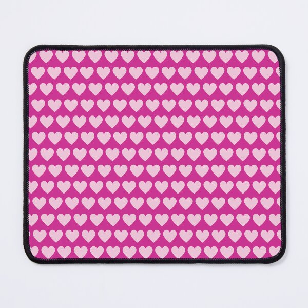 Item preview, Cute Pink Hearts Geometric Pattern designed and sold by ClaudiaFlores.