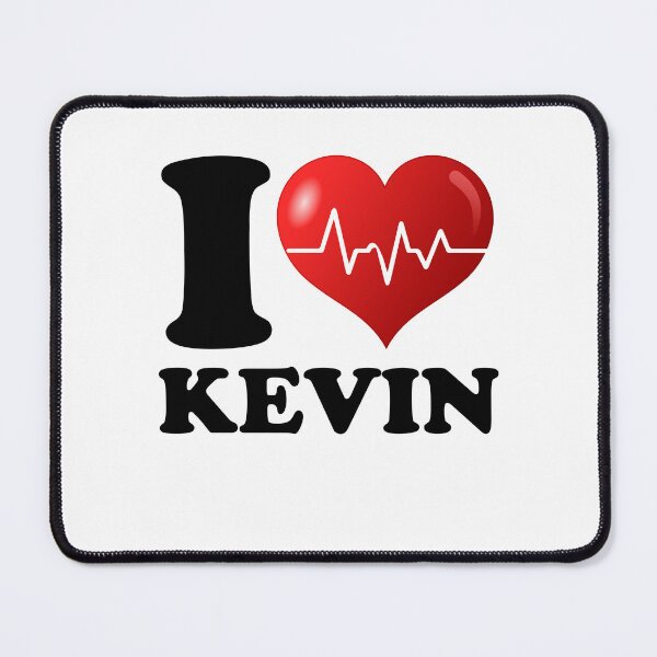Item preview, I Love Kevin I Heart Kevin Red HeartBeat designed and sold by clothesy7.