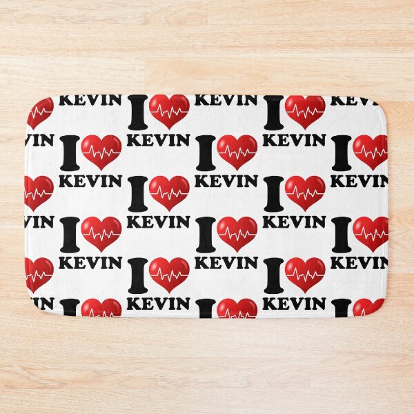 Item preview, I Love Kevin I Heart Kevin Red HeartBeat designed and sold by clothesy7.